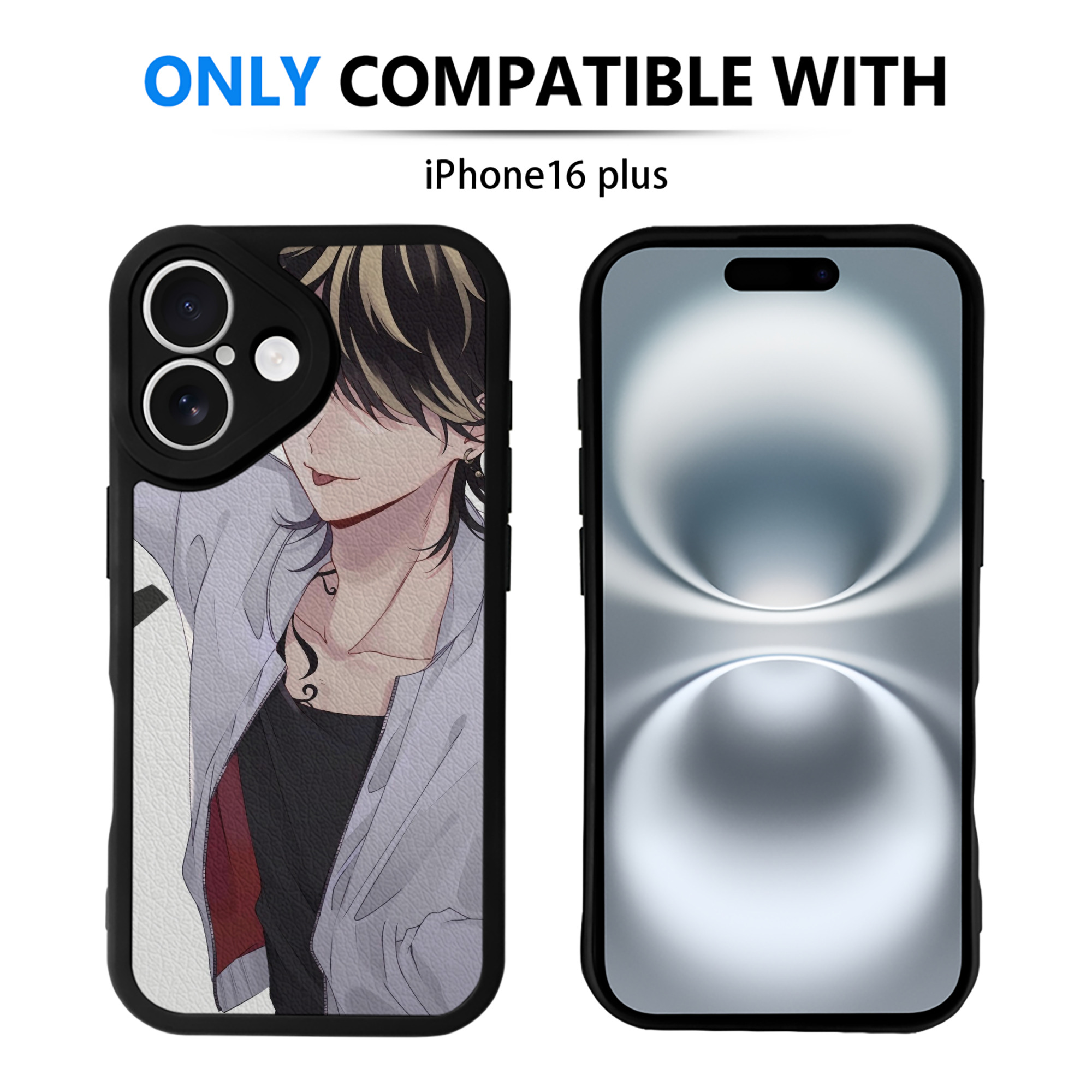 （画像用） 東京リベンジャーズ Tokyo Revengers 【iPhone 16シリーズ対応】シリコンスマホケース（レザー調） 材質：シリコン